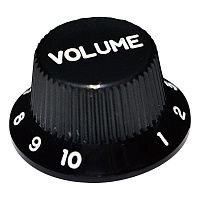 Hosco H-KB-240VI  ручка потенциометра Volume, Strat, цвет черный