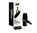 SHURE MV7+K Гибридный USB/XLR микрофон для записи/стримминга