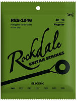 ROCKDALE RES-1046 струны для электрогитары, никелированная сталь, 10-46
