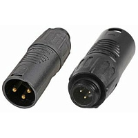 Rean RA3MT-B переходник mini XLR male - XLR male