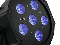 EUROLITE LED SLS-603 TCL + UV Floor Плоский прожектор с 3 х 1 Вт 3-в-1 светодиодами (RGB) и одним 3 Вт УФ-светодиодом