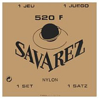 Savarez 520F Traditional White high tension metal wound струны для кл. гитары нейлон