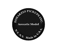 DiMarzio DP130BK Acoustic Model звукосниматель, цвет черный