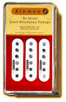 KINMAN Big-Nine-0 Set  комплект звукоснимателей для Stratocaster белые крышки (Single Coil)