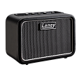 Laney MINI-STB-SUPERG мини стерео комбоусилитель 2х3 Вт, 2х3" динамик, 2 канала, вход для смартфона, Bluetooth, 173х100х120 мм, вес 1 кг, батарейное питание 6хАА 
