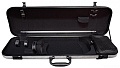 GEWA Violin Case Idea 2.0 футляр для скрипки прямоугольный, карбон, 2 кг, 2 съемных рюкзачных ремня, цвет титан