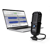 Reloop sPodcaster Go  Профессиональный USB конденсаторный микрофон для портативного подкастинга