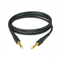 KLOTZ KIKG3,0PP1 готовый инструментальный кабель, длина 3м, разъемы KLOTZ Mono Jack с позолоченными контактами, цвет провода - черный