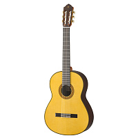 Yamaha CG192S классическая гитара, дека ель массив, корпус палисандр, гриф mahogany, накладка черное дерево
