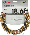 FENDER Professional Series Instrument Cable Straight/Straight 18.6' Desert Camo гитарный кабель