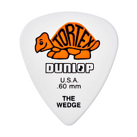 Dunlop 424R060 Tortex Wedge 72Pack  медиаторы, толщина 0,6 мм, 72 шт.