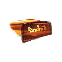 D'Andrea R373 LG SHL Медиатор-коготь на большой палец, упаковка 12 шт., материал пластик, размер большой, серия Fingerpicks & Thumbpicks