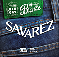 SAVAREZ A130XL Acoustic Bronze .010-.047 струны для акустической гитары