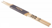 VIC FIRTH N5AN  барабанные палочки, тип 5A с нейлоновым наконечником, материал орех, длина 16", диаметр 0,565", серия NOVA