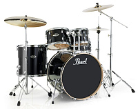 Pearl EXL725S/C248  ударная установка из 5-ти барабанов, цвет Black Smoke, стойки в комплекте