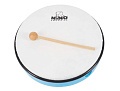 MEINL NINO5SB  бубен (ручной барабан) 10" с колотушкой синий, мембрана пластик