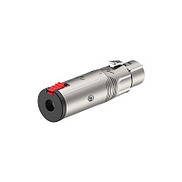 ROXTONE RA3XFJF Переходник XLR "мама" - джек стерео 6.3 мм "мама"
