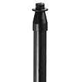 OnStage MS9212  микрофонная стойка, прямая, круглое основание, регулируемая высота, черная