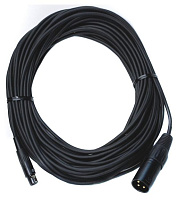 Audix CBLM50  Микрофонный кабель 15 м, d 3,3 мм, Mini-XLRf XLRm, для серии Micros и MicroBoom, чёрный