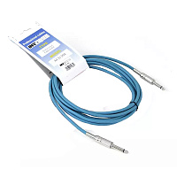 Invotone ACI1302/B  инструментальный кабель, mono jack 6.3 mono jack 6.3, длина 2 метра, цвет синий