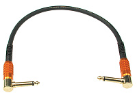 KLOTZ TMRR-0020 инструментальный кабель T.M. Stevens Funkmaster для соединения педалей, длина 20 см., угловые джеки