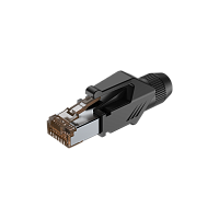 ROXTONE RJ45C5E-PH-BK Ethernet разъем RJ45 (часть A)  CAT5e, 150 МГц