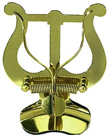 GEWA Large Lyra Trumpet Лира (минипульт для нот) для трубы, крепление на раструб, латунь