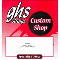 GHS M6000-5 комплект струн для пятиструнной бас-гитары, 44-130, круглая обмотка, никель
