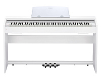 Casio PX-770WE  цифровое фортепиано, 88 клавиш, 128 полифония, 19 тембров, 4 хоруса, 4 реверберации, цвет белый
