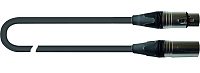 QUIK LOK JUST MF 20 микрофонный кабель серии Just с металлическими разъемами XLR "мама"  XLR "папа" (черного цвета), длина 20 м