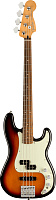 FENDER Player Plus ACTIVE P BASS PF 3TSB 4-струнная бас-гитара, цвет санберст, чехол в комплекте