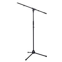 ROXTONE MS022 Black Микрофонная стойка "журавль", 105-175 см, стрела 75 см, вес 2.2 кг, черная