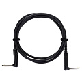 Cordial CFI 0.9 RR инструментальный кабель угловой джек моно 6.3мм/угловой джек моно 6.3мм, 0.9м, черный