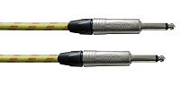 Cordial CXI 3 PP-TWEED инструментальный кабель моно-джек 6,3 мм/моно-джек 6,3 мм, разъемы Neutrik, 3,0 м, твидовый