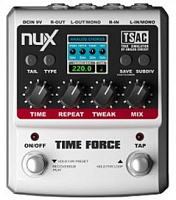 NUX TIME FORCE - Multi Digital Delay  моделирующий гитарный процессор эффектов задержки пространственных эффектов