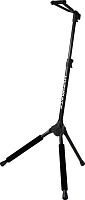 Ultimate Support GS-100+ гитарная стойка с поддержкой грифа и быстрым складным механизмом, высота 81-115 см, вес 1,6 кг