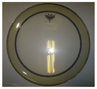 Remo P3-1318-C2 18" Powerstroke clear пластик для бас-барабана, прозрачный, с демпферным кольцом
