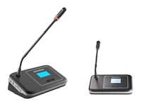 GONSIN DCS-1021D-W бесроводная микрофонная консоль делегата. Поддержка IC-карт регистрации. LCD- дисплей, Встроенный динамик. Поддержка работы в режиме WiFi. 5.8ГГц