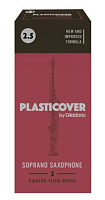 RICO RRP05SSX250 Plasticover трости для саксофона сопрано №2.5, 5 штук в упаковке