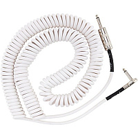 FENDER HENDRIX VOODOO CHILD CABLE WHITE Гитарный кабель jack-jack, 9 метров, модель Джими Хендрикс, белый