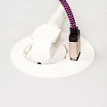 Kondator 935-PM61W Встраиваемая розетка Powerdot MINI с разъемом USB (5 В, 2.1 А), цвет белый