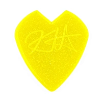 Dunlop 47PKH3NYS Kirk Hammett Jazz III Yellow Glitter 6Pack  медиаторы, толщина 1,38 мм, 6 шт.