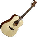 LAG T-88D Акустическая гитара дредноут, цвет натуральный
