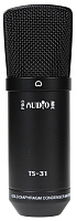 PROAUDIO TS-31  Студийный микрофон, 1.3'' (32 мм) диафрагма, 20-20000 Гц, кардиоида, держатель "паук", ветрозащита, чехол