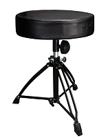 GUIL SL-02 стул для барабанщика, круглое сиденье, 6 позиций высоты от 50 см до 71 см, чёрный
