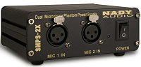 Nady SMPS-2X  Блок фантомного питания 48 В, 2-канальный, для всех микрофонов NADY SCM серии