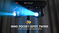 American DJ Inno Pocket Spot Twins сдвоенные миниатюрные вращающиеся головы на монтажной штанге