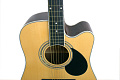 GREG BENNETT GD100SC/N  акустическая гитара с вырезом, дредноут, цвет натуральный