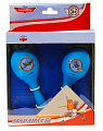 FLIGHT FDSN-3PLP  Маракас "Самолеты", пара, пластик, цвет: голубой