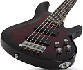 Schecter C-5 Plus STCB Бас-гитара, 5 струн, цвет See Through Cherry Burst